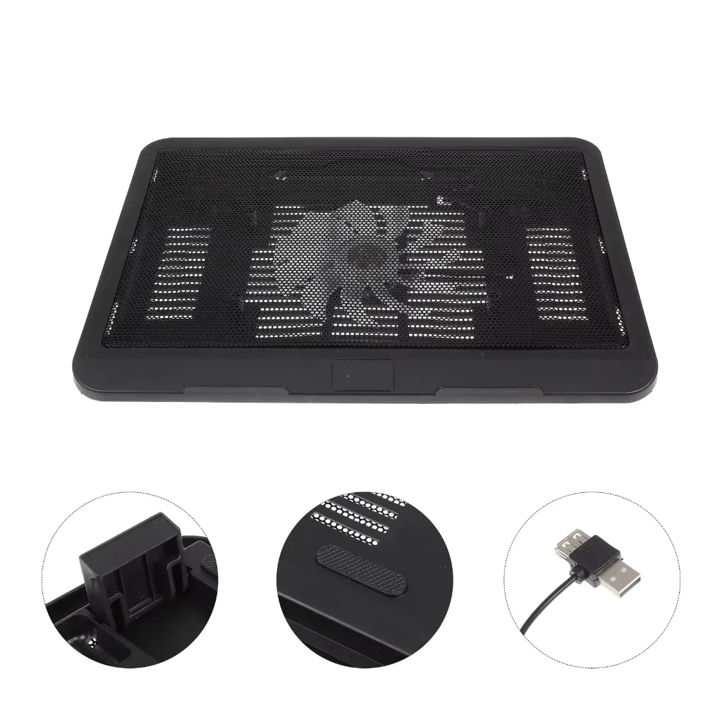 14-inch multi-function silent notebook cooler