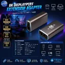 Displayport1.4 8K@60Hz 4K@144Hz 32Gbps Adapter Female To Female Gold-Plated Connector
