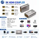 8K HDMI 2.1 Female-To-Female Connector