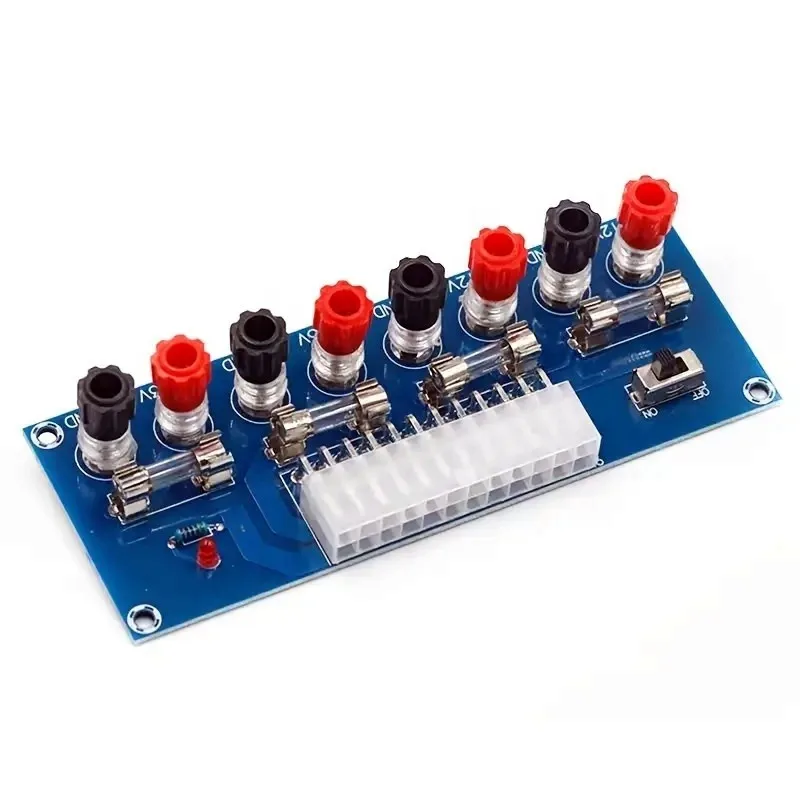 XH-M229 Desktop PC Chassis Power ATX Transfer To Adapter Board Power Supply Circuit Outlet Module 24Pin Output Terminal 24 Pins