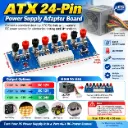 XH-M229 Desktop PC Chassis Power ATX Transfer To Adapter Board Power Supply Circuit Outlet Module 24Pin Output Terminal 24 Pins