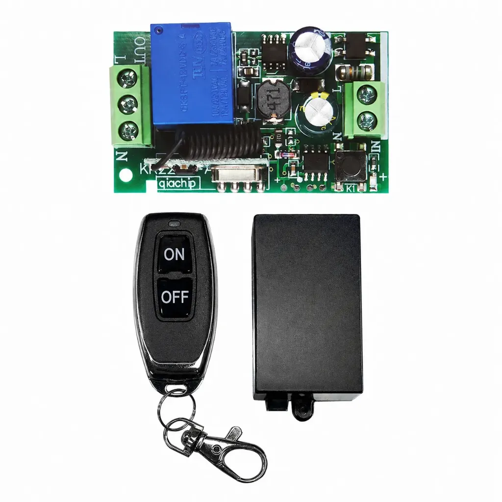 RF 433 MHz 220V 10A Remote Control Receiver