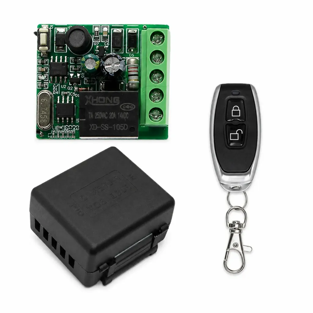 🔥 **AC 100V-250V 10A 433MHz RF Wireless Remote Control Switch (1 Channel)** 🔥