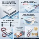 TEC1-12704K10 Compact Semiconductor Cooler (Peltier Module)