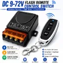 DC 9V–72V High Power Wireless Remote Control Switch (30A)