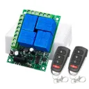 AC 220V 433Mhz 4CH Dry Contact Relay Module Receiver With Remote