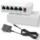 Gigabit Switch 10/100/1000M Home Network Hub With Power Adapter