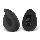 M820 Rechargeable 2.4G Bluetooth 5.2 Wireless Mouse 6 Buttons 500mAh Ergonomic Vertical Design Portable Silent Mouse