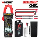 ANENG CM82 Clamp Gauge True Effective Value 600A AC/DC 600V AC/DC Voltage NCV Electrician's Special Meter