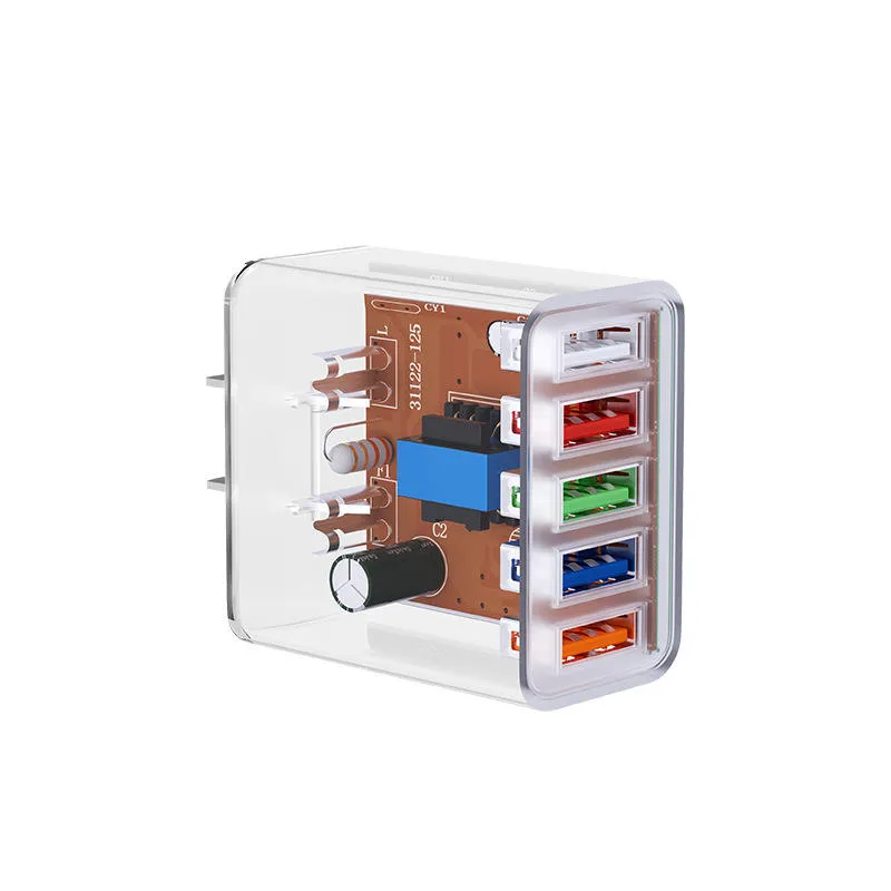 5 Port USB Charger (5V / 2A)