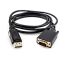 DP to VGA conversion cable Display port to VGA display adapter cable VGA high-definition data cable 1.8 meters