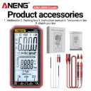 ANENG 620A Digital Multimeter 6000 Counts AC DC Voltage Current Resistance Capacitance Temperature Tester NCV Live Wire Detector