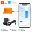 ME201W Tuya Smart WiFi Ultrasonic Water Tank Level Monitor Sensor Real-Time Alerts App Control for IOS & Android