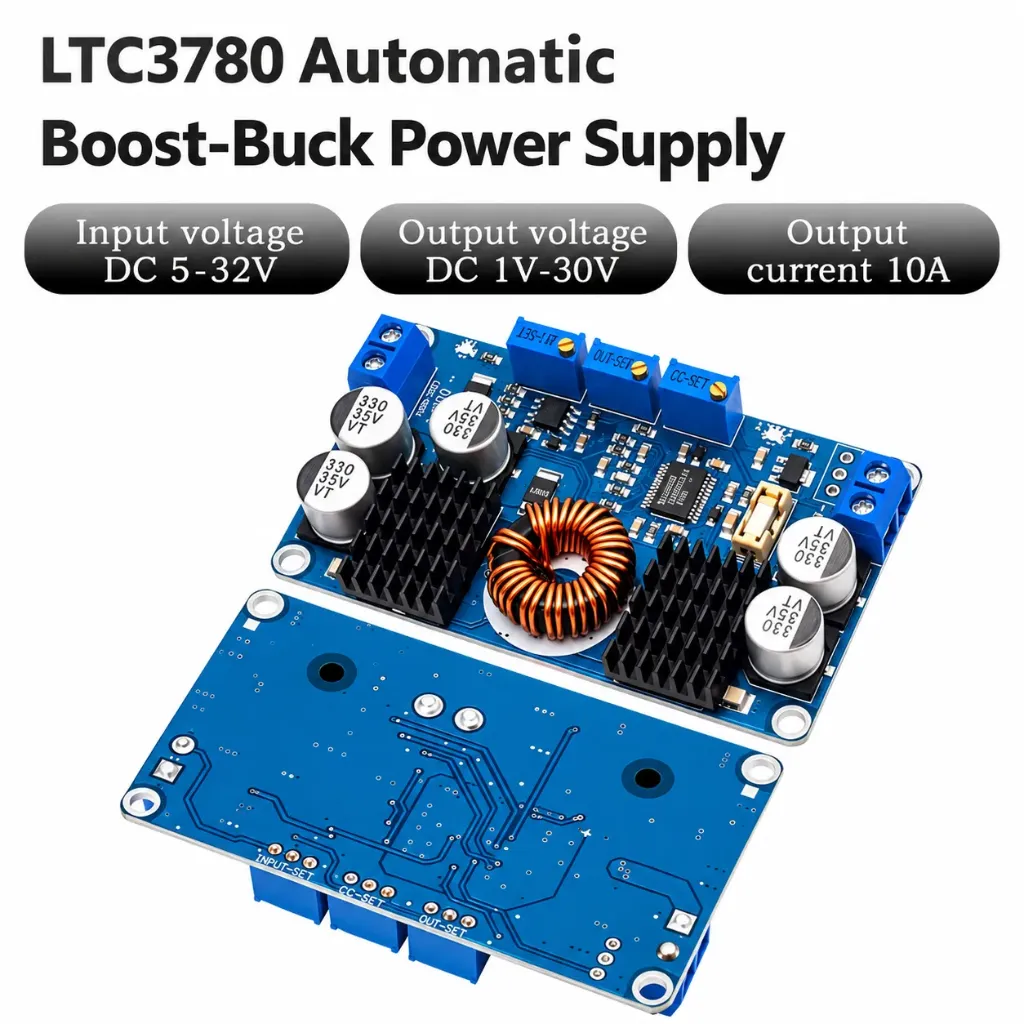 LTC3780 Automatic Buck-Boost DC-DC Converter 10A – CV / CC