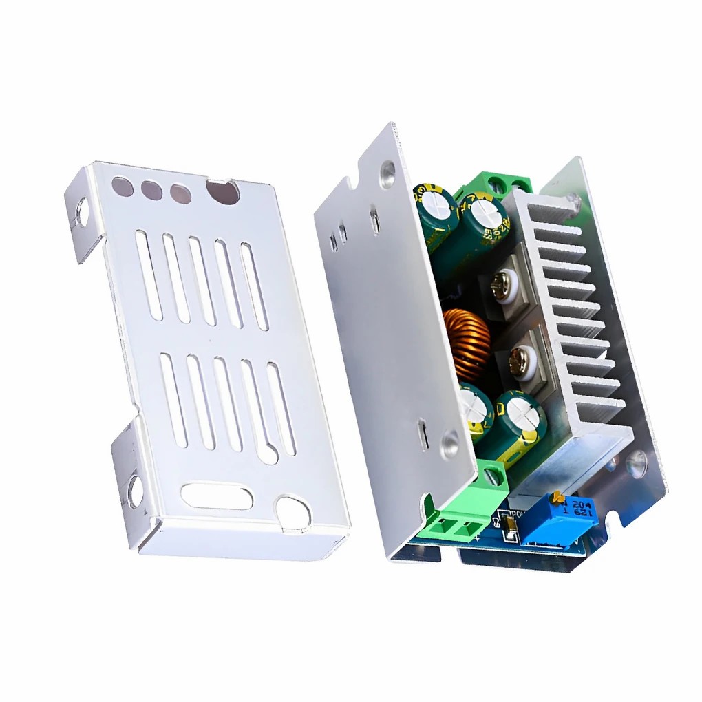 DC-DC 15A adjustable Input 8-55V Output 1-35V step-down high efficiency high power module