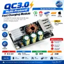 QC3.0 Multi-Protocol Fast Charging Module – Up to 24W