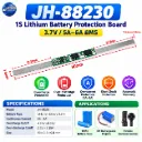 JH-88230 1S Lithium Battery Protection Board (3.7V / 5A–6A BMS)