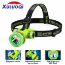 IPX8 Waterproof Diving Headlamp – ရေငုပ်သုံး LED ခေါင်းစည်းဓာတ်မီး