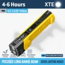 Smiling Shark GZ-5106 Multifunctional Rechargeable LED Flashlight