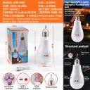 A90-20W Rechargeable Emergency LED Bulb