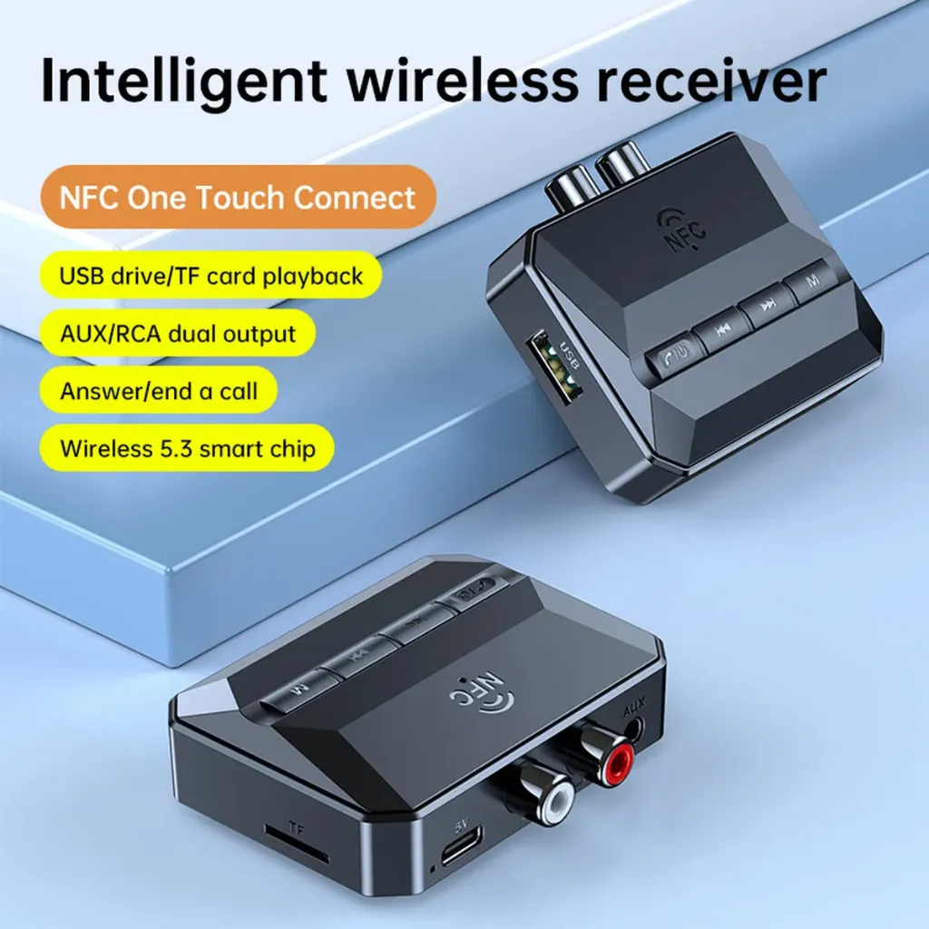 NFC Bluetooth 5.3 Audio Receiver