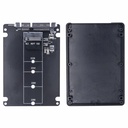 M.2 NGFF SSD To SATA3 Adapter Card External Hard Drive Box 6Gbps Hard Disk Adapter Board Dual Use M2 NGFF To SATA Conversion Card