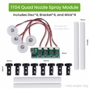 Humidifier DIY Kits Mist Maker And Driver Circuit Board 4 Fogger Atomization For DIY Plant Moisturizing Product Application