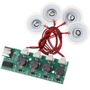 Humidifier DIY Kits Mist Maker And Driver Circuit Board 4 Fogger Atomization For DIY Plant Moisturizing Product Application