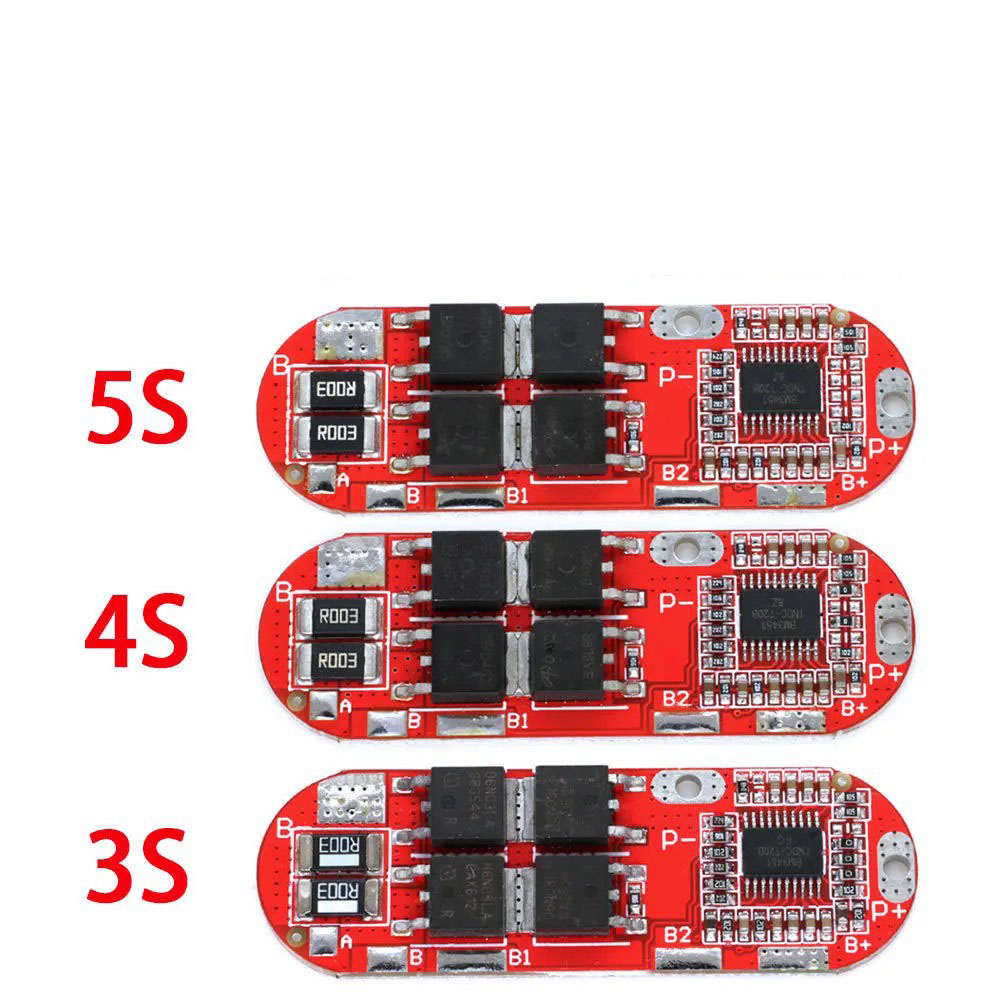3s 4s 5s 25a Bms 18650 Li-ion Lipo Lithium Battery Protection Circuit Board Module Pcb Pcm 18650 Lipo Bms Charger (3S)
