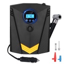 120W Auto Digital Tire Inflator Portable Air Compressor Pump With Light 150 PSI Car Air Pump