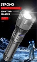 XHP50 18650 Rechargeable LED Flashlight With COB