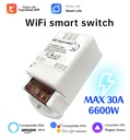 Wifi Smart Switch 30A Relay Module Smart Switch Controllers Home Automation On-Off Timing