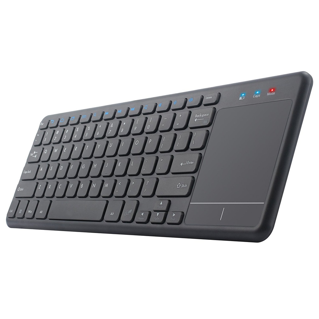 Mini Ultra-slim 2.4GHz Wireless Keyboard 78 Keys Keyboard With Touchpad