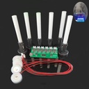 6 Nozzle Humidifier Module DIY Kit Nebulizing Control Board Ultrasonic Nebulizer Mist Driver Circuit Board Type-C Interface