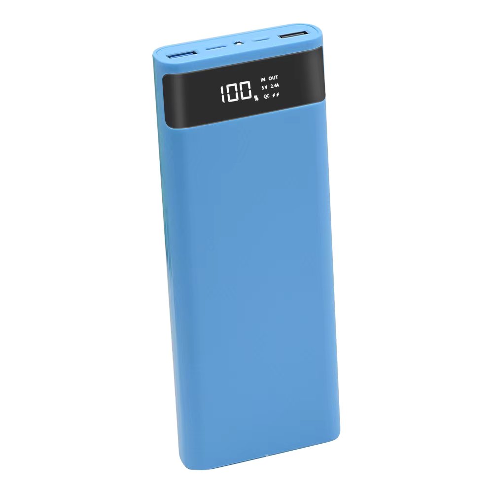 8X18650 18W Dual USB Power Bank DIY Case Super Fast Charge without Battery