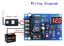 XH-M603 12-24V Charging Control Module Digital LED Display Storage Lithium Battery Charger Control Switch Protection Board