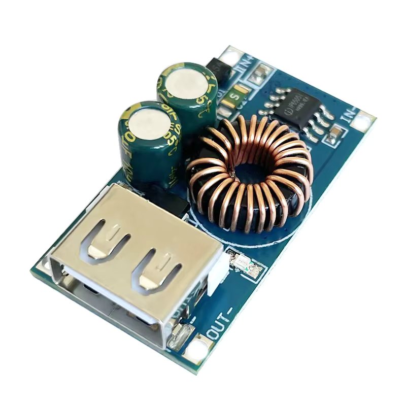 USB DC Step-Down Module 12V 24V to QC3.0 Fast Charge Mobile Phone Charging Board