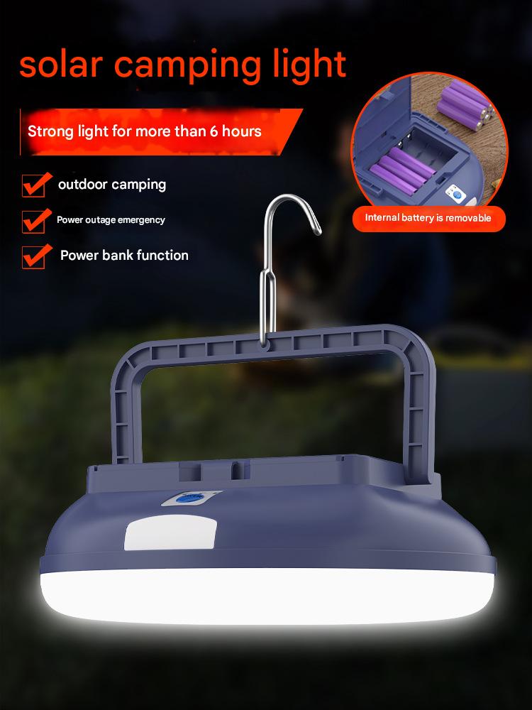 Portable LED Light Rechargeable 5X18650 Battery Outdoor Emergency Lighting Night Lamps With Power Bank Function (ESS)