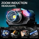 Rechargeable LED Headlight with Motion Sensor 3 Modes Work Light