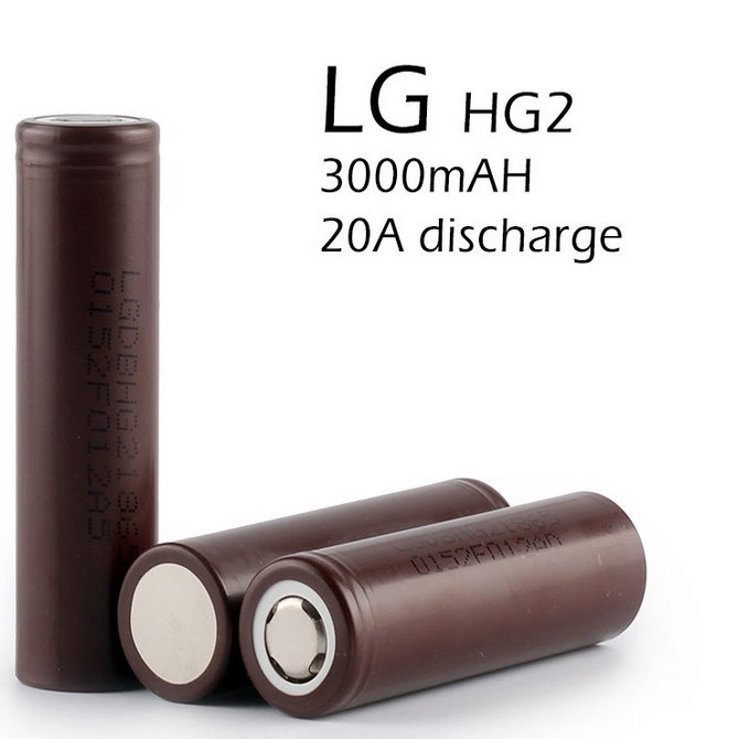 LG HG2 3000mAh 18650 high-capacity Discharge 20A 3.7v charging power lithium battery