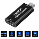 HD 4K To 1080p HDMI Video Capture Card USB 2.0 Game Grabber Recorder for PS3 PS4 DVD Camera Recording Notebook PC Live Streaming