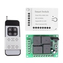 Four-way wireless remote control switch DC12V24V three-way car tailgate gate garage door lift controller