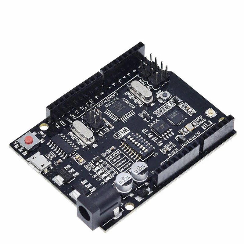 UNO+WiFi R3 ATmega328P+ESP8266 CH340 (32Mb memory) 6V-9V USB-TTL CH340G For Arduino NodeMCU WeMos One Development board