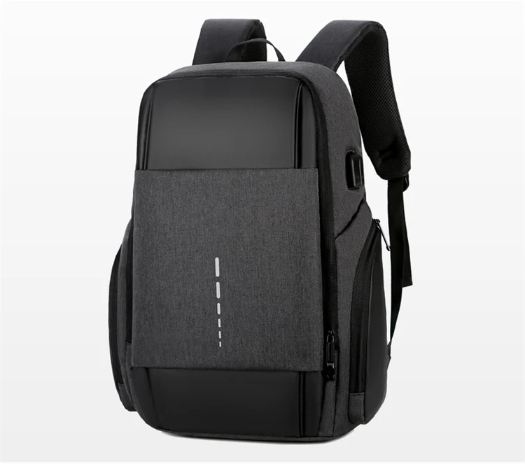 Men's Waterproof Backpack USB Charging Back Bag Men's Stylish Backpack 15.6" Notebook Backpack