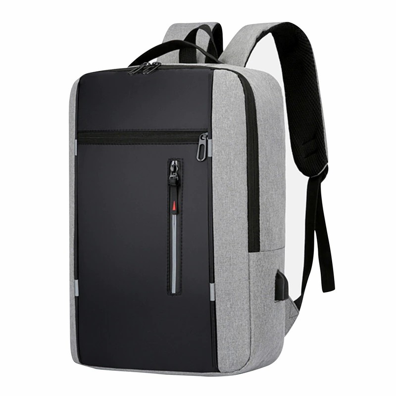 Men's Stylish Backpack USB Charging School Backpack 15.6 Inch Laptop Backpack Male Book Backpack Waterproof BackPack