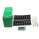 12V 7Ah Battery Case Fit 21PCS 18650 Cells 12V7Ah Empty Box 3*7 Holder 3S40A BMS Nickel Strip Storage Box for DIY Battery Pack (without battery)