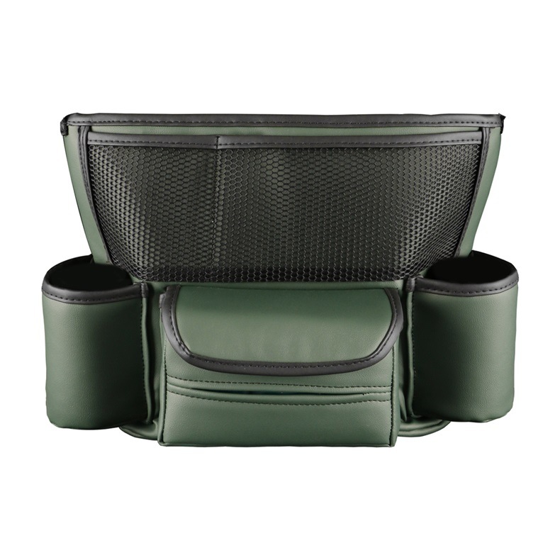 Car storage bag center console armrest box multi-functional isolation block bag storage bag Napa leather car interior storage