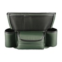Car storage bag center console armrest box multi-functional isolation block bag storage bag Napa leather car interior storage