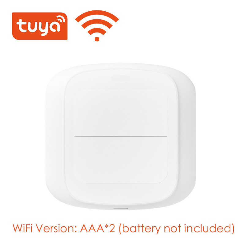 Tuya Smart WiFi 2-button Scene Switch APP Remote Control Wireless Smart Switch