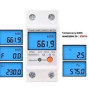 Single Phase Din-Rail Energy Meter Multi-function 1PHASE 2WIRE ENERGY METER DDS667 230V 50hz 80A